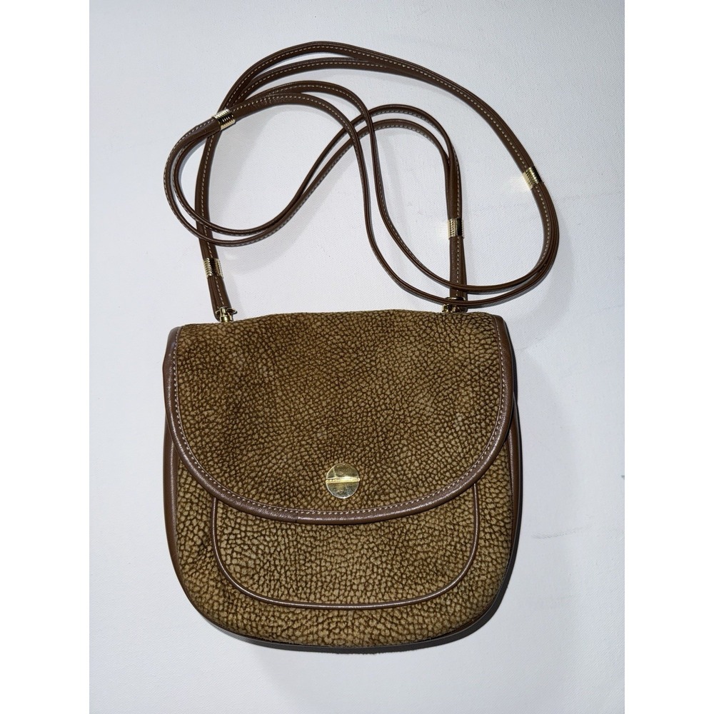Authentic BORBONESE Shoulder Bag Clutch‎ Lamb Leather Hand Shoulder Bag REDWALL